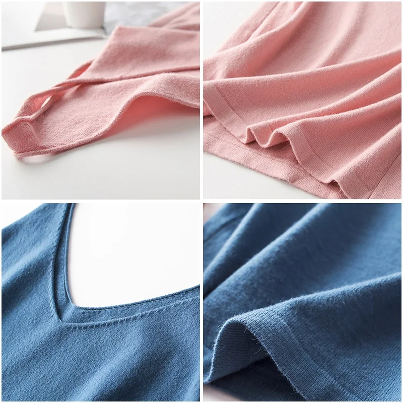 Женский трикотажный топ без рукавов белая майка с V образным вырезом лето