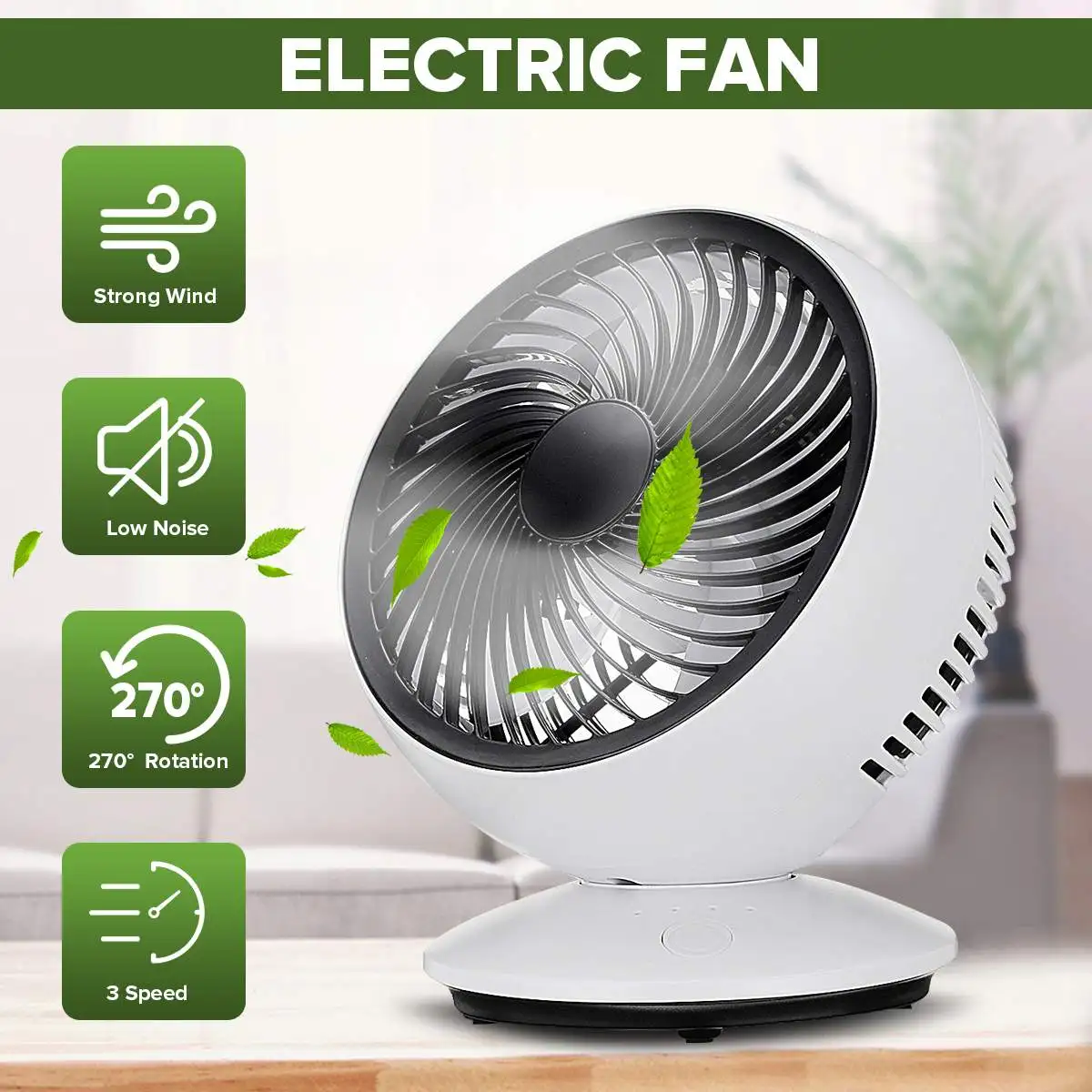 Портативные электрические вентиляторы AUGIENB мини настольные