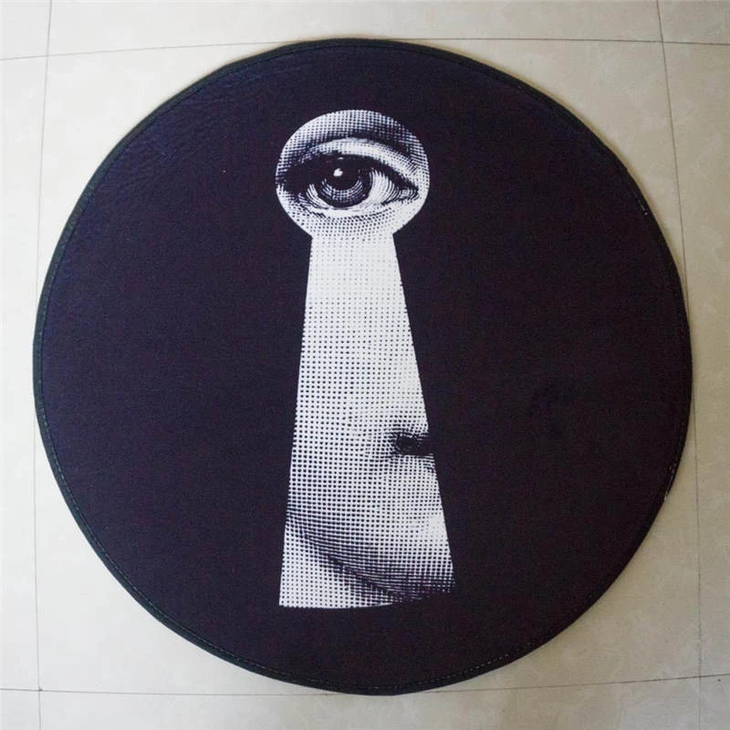 Fornasetti круглый коврик классическая красота лица ковер для гостиной спальни