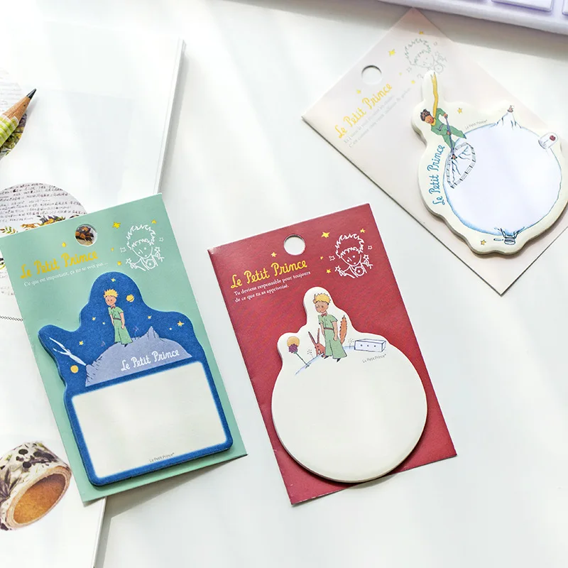 

1PCS New Creative Little Prince Memo Pad Paper Post Sticky Notes Notepad Stationery Papeleria Office School Supplies