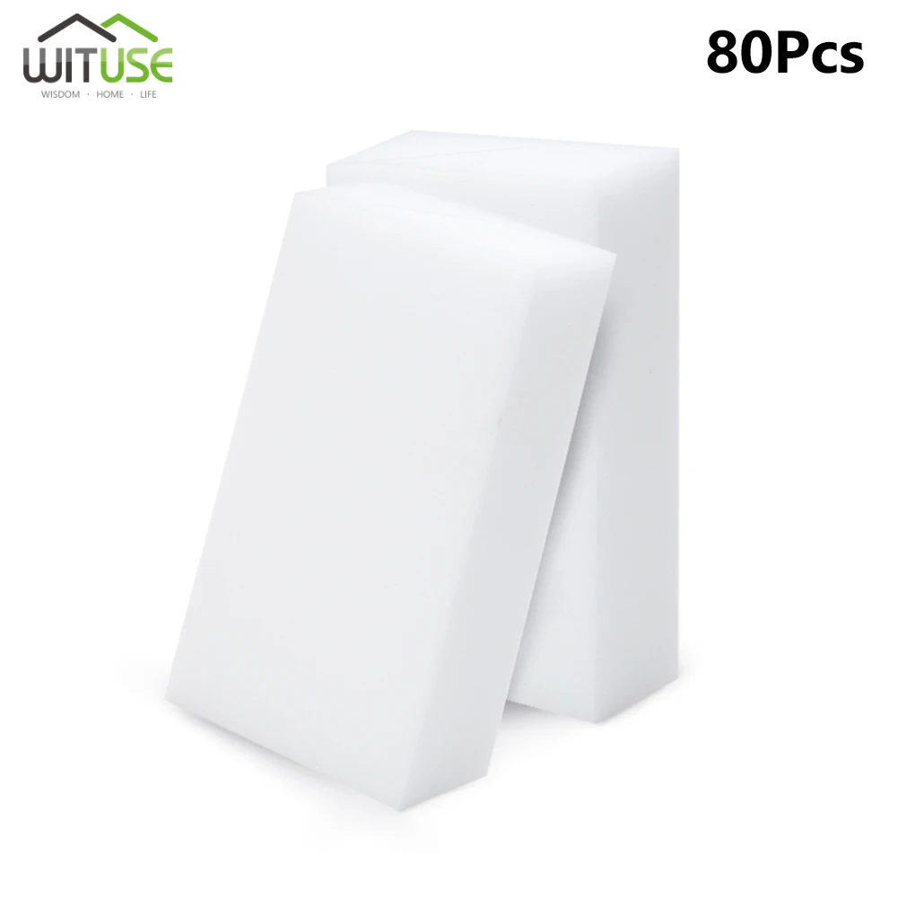 

Губка меламиновая, 20/40/60/80 шт., функциональное блюдо, 10x6x2 см