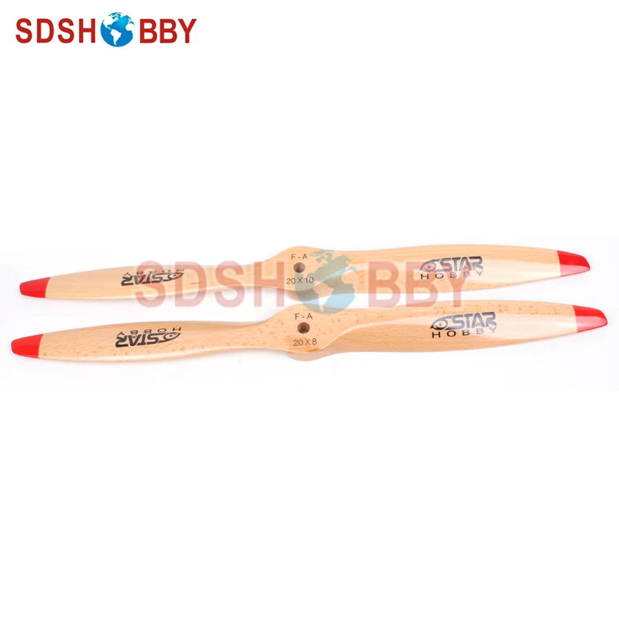 Стандартный деревянный винт 6STARHOBBY 1 шт. Буковый пропеллер 20*8 20*10 для бензиновых