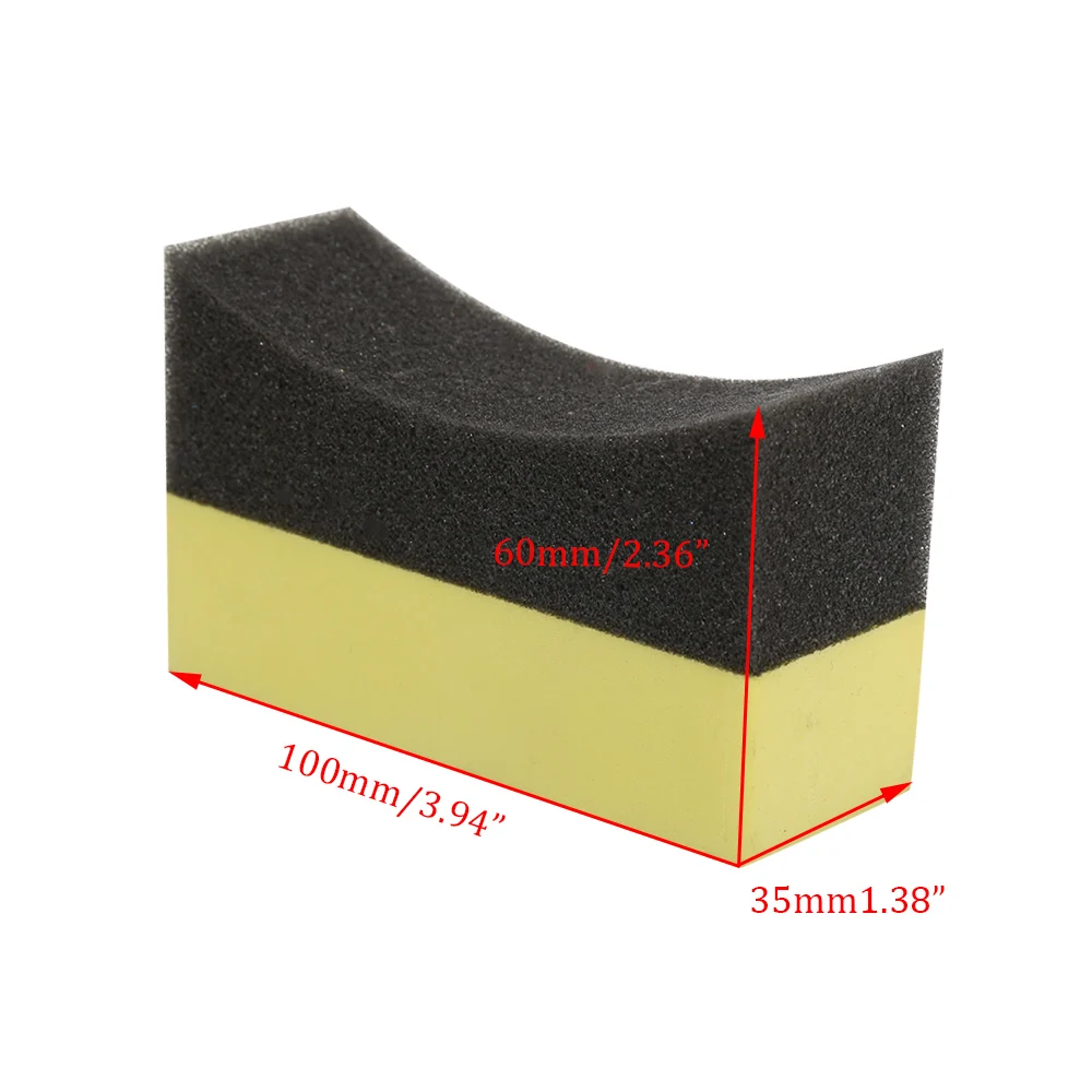 10 шт. профессиональный аппликатор изогнутая губка для пены автомобильная мойка