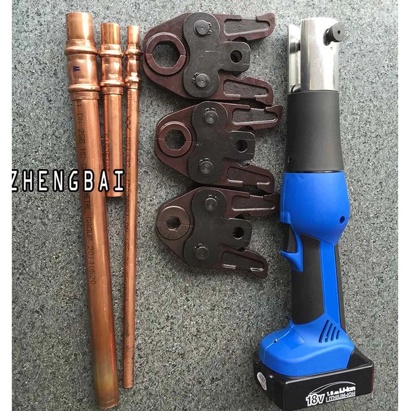 EZ-1528 Электрический зажимной инструмент мини-типа на батарейках для PEX Pipe Jaw U16 20 25 32