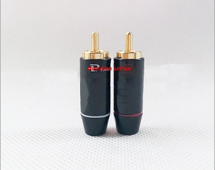

50 шт. Pailiccs RCA штекер аудио кабель Разъем RCA Мужской адаптер для DIY Бесплатная доставка