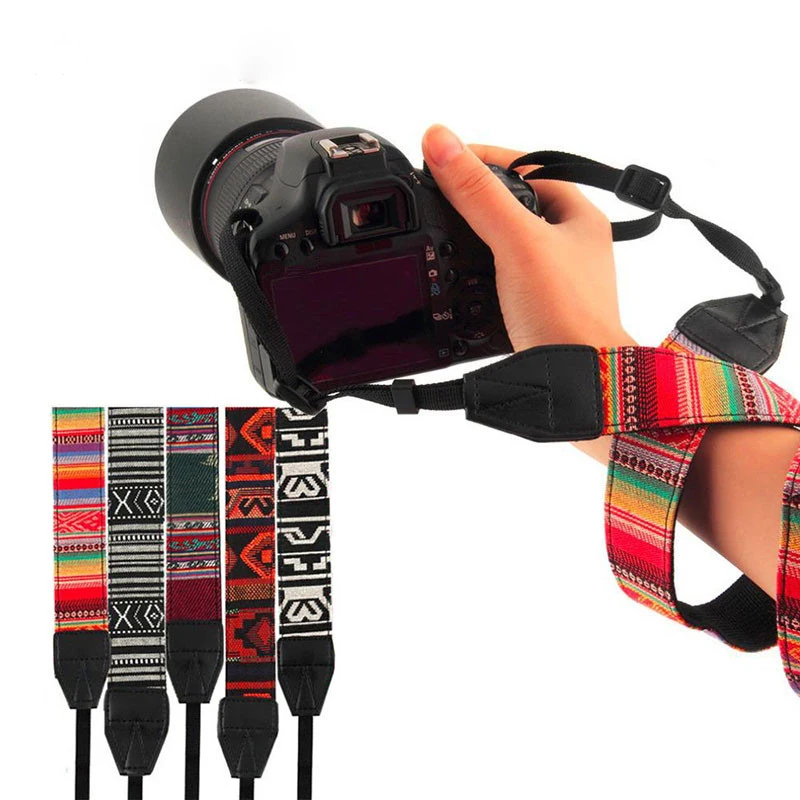 Винтажный плечевой ремень для камеры Sony Nikon Canon Pentax DSLR камера Универсальный|Ремни