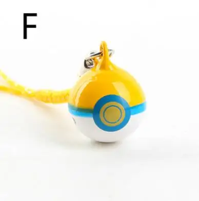 Синий Новинка; 10 шт. детские топы с изображением Pokemon сотовый телефон ремень подвески, брелки для ключей, брелок для ключей аксессуары для ювелирных изделий T12 - Цвет: Синий