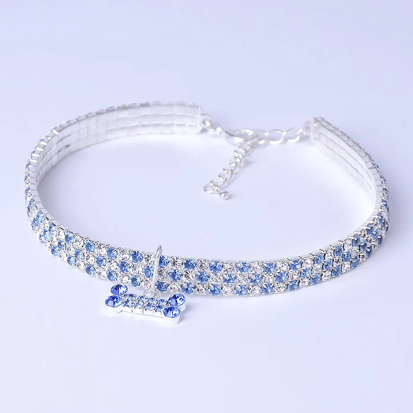 Ошейник для собак полной стразы роскошный ошейник с кристаллами и бриллиантами