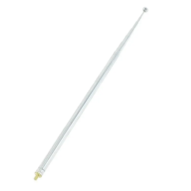 

10PCS M3 Male Thread Screw On Telescopic Antenna 7 Sections 97.3CM For FM Radio TV Toy