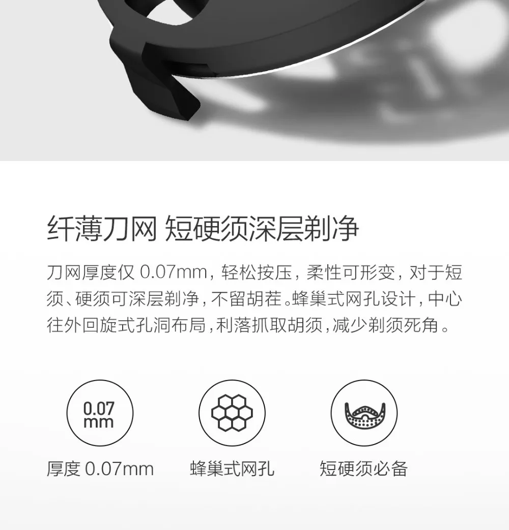 Xiaomi SO WHITE мужчины моющиеся type-c перезаряжаемые мини-электробритва сухой и влажной двойной бритья переносной для деловой поездки