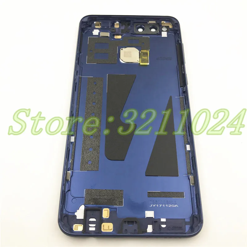 Металлический чехол для huawei Honor 7X BND-L21 BND-L22, задняя крышка, чехол на заднюю дверь, чехол на полную батарею+ отпечаток пальца+ объектив камеры