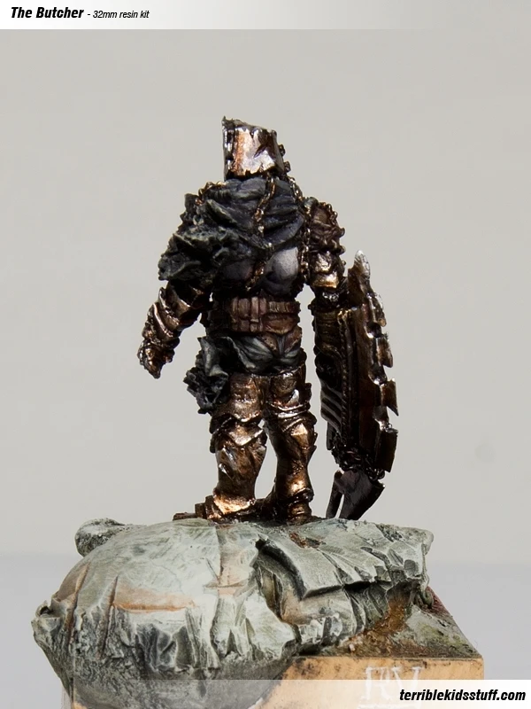 [Loong Way Miniatures] ужасный-дети-материал Мясник 32 мм Полимерная миниатюра