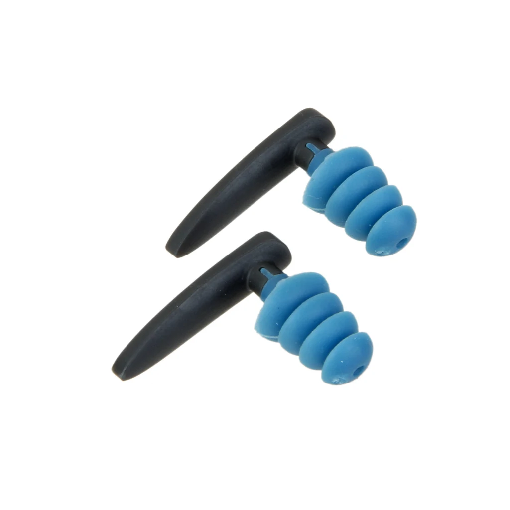 Мягкие беруши MagiDeal для плавания и дайвинга бассейна морских тренировок с чехлом