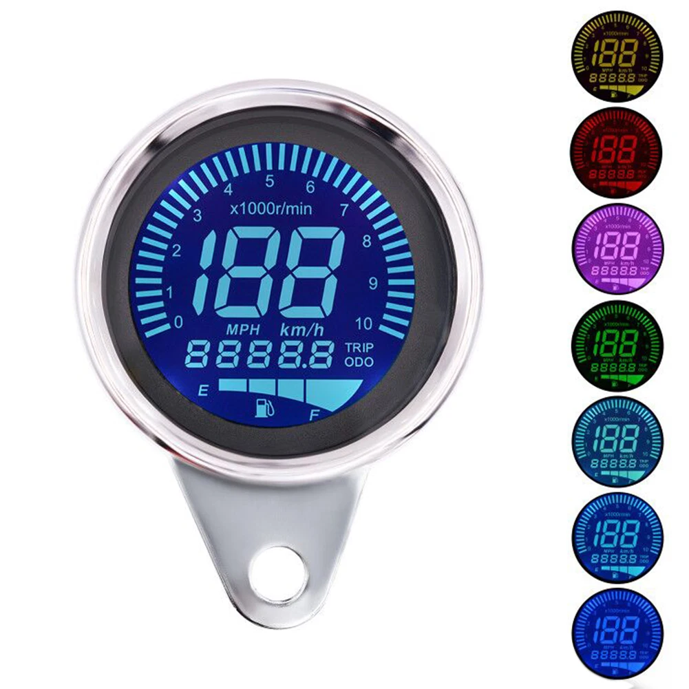 ЖК дисплей мотоцикл метр Univeral пылезащитный практичный цифровой крутой датчик