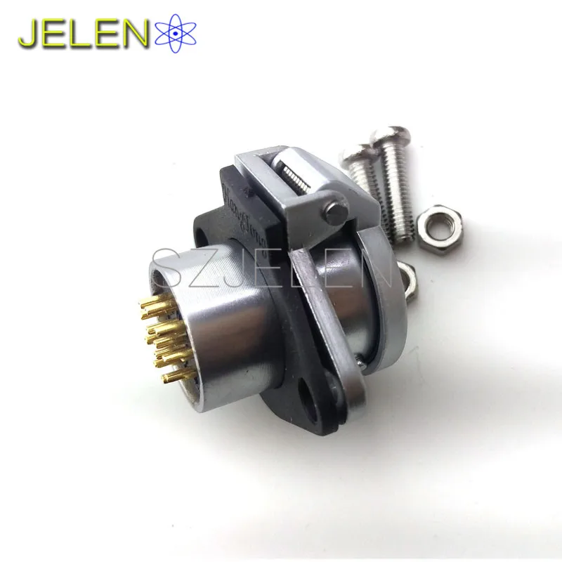 HE20 водонепроницаемый 12 контактный разъем светодиодного кабеля питания разъемы