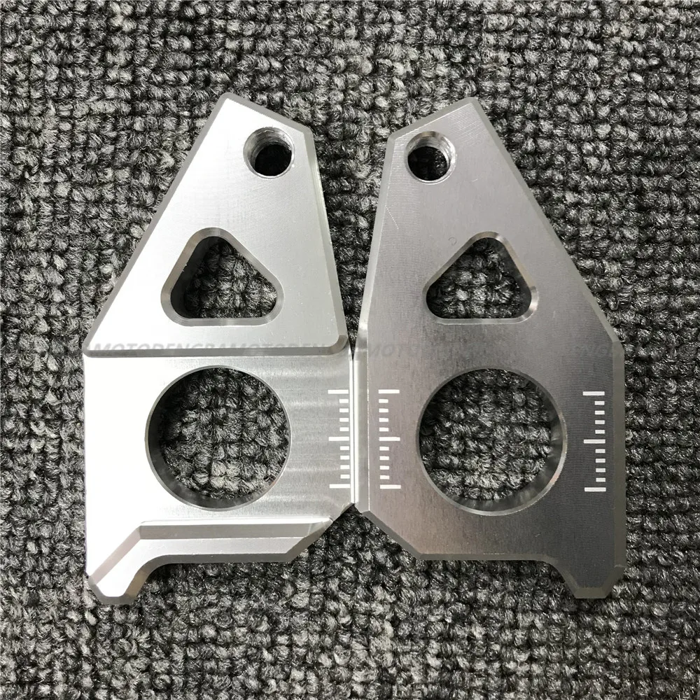 Мотоциклетные CNC алюминиевые задние оси шпинделя цепи блоки регулировки