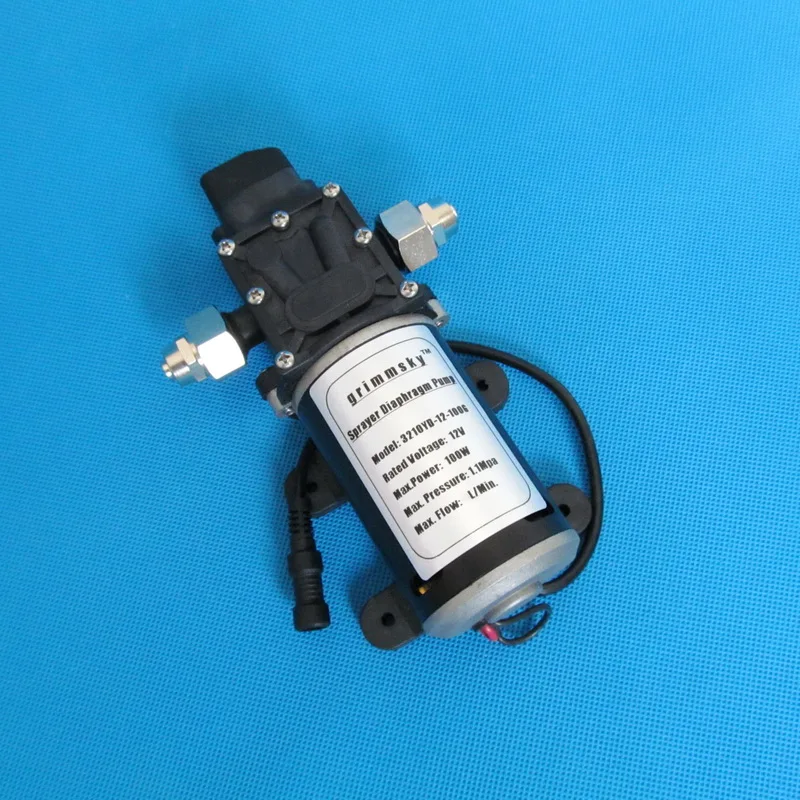 24V DC 100W fog/spray/misting spraying pesticide farm greenhouse garden irrigation use high pressure micro diaphragm water pump |