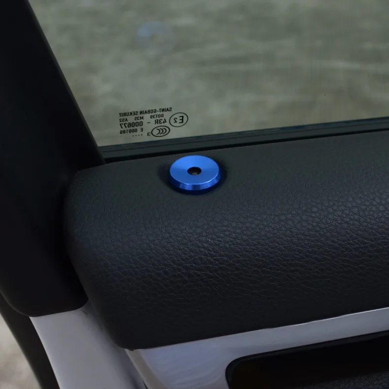 

4pcs Aluminum Car door sticker car door pin decoration for porsche Panamera Macan Cayenne