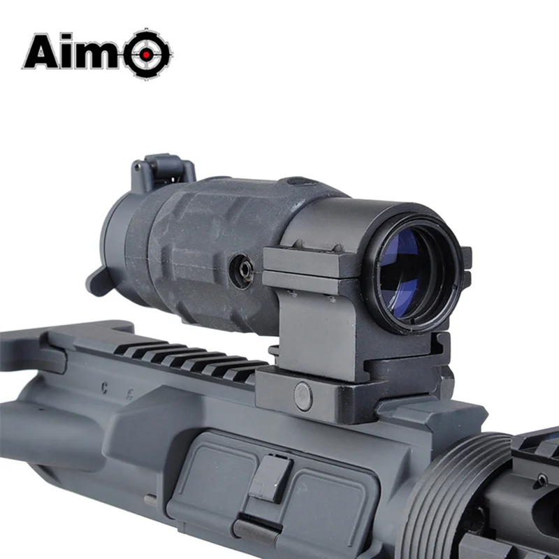 Aim O страйкбол тактический охотничий прицел AP стиль 3X лупа с QD поворотным