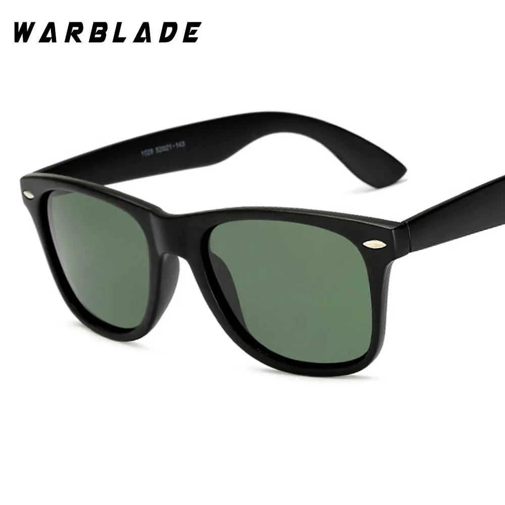 warblade fashion luxury hd polarized men women driving sunglasses hot vintage brand designer coating uv400 male sun glasses free global shipping