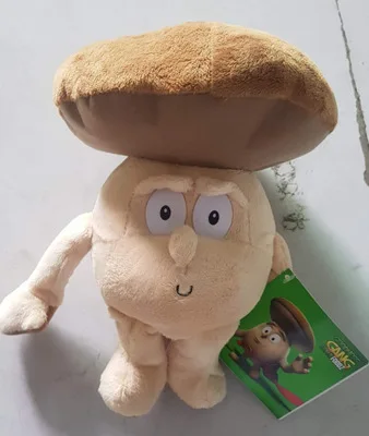 Mushroom Новые фрукты овощи вишня гриб арбуз синяя ягода " Мягкие плюшевые игрушки куклы - Цвет: Mushroom
