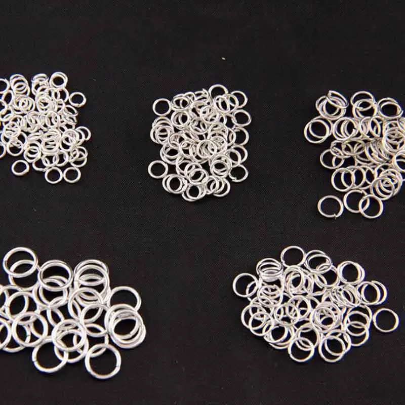 Незамкнутые соединительные кольца для самостоятельного изготовления браслетов