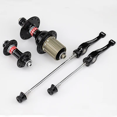 Black Pair 20H-24H Новатек A211SB F172SB 20 24 28 32 36H складные велосипедные втулки для беспедальный велосипед раздвижные велосипеды 8/9/10/11S черный, красный цвета: золотистый, серебристый - Цвет: Black Pair 20H-24H