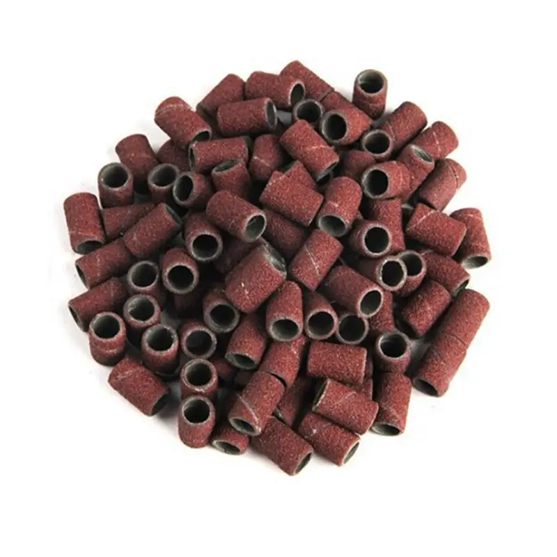 100 шт. цилиндрические шлифовальные насадки|tools for nails|sleeve sleevesleeve band |