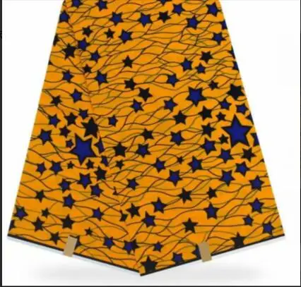 1 ESEWING Высококачественная африканская восковая ткань с принтом хлопок Анкара швейный материал для платья Анкара восковая ткань с принтом 6 ярдов - Цвет: 1