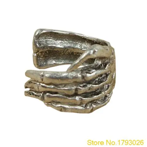 1 шт. Новый Скелет Череп Рук Творческий Уха Манжеты Wrap Хрящ Серьги Клип для Женщин