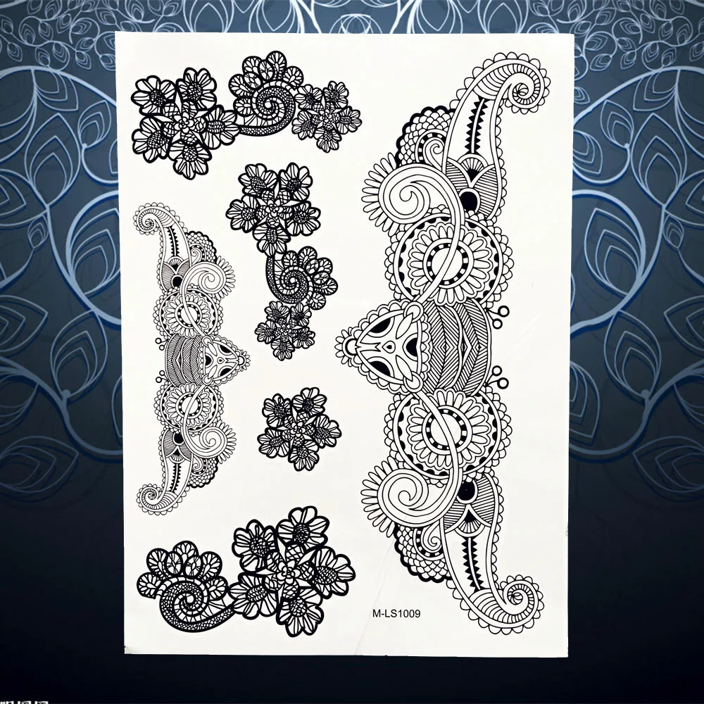 Наклейки на плечо для женщин водонепроницаемые наклейки боди арта PBMLS1012|sticker