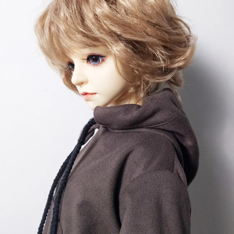 Коричневый 1/6, 1/4, 1/3, BJD, SD Одежда для куклы, толстовка с капюшоном, джинсовые шорты для кукол, аксессуары, повседневная одежда, модная одежда, наряды - Цвет: Коричневый