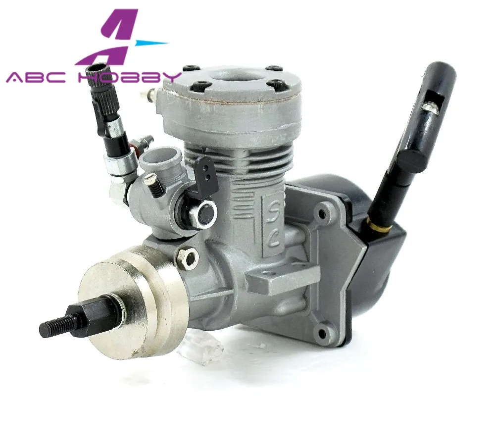 12MX ASP 2CC 2 тактный светящийся двигатель с глушителем для Nitro RC лодок 72P пуском и