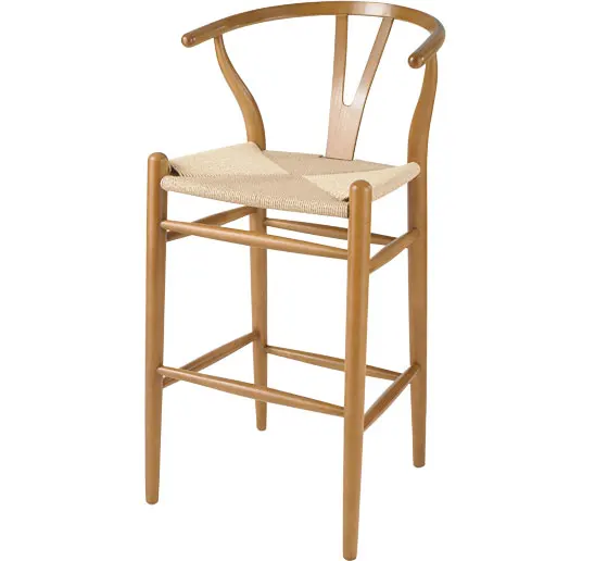 Мебель для столовой барный стул современный и твердый деревянный обеденный