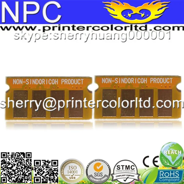 Чип для Nashuatec SPC252 SP C 252 HA F 252F 252sf SPC dn черный принтера копира чипов бесплатная|chip