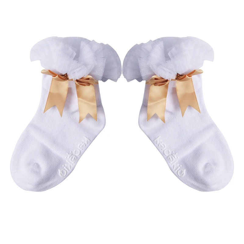 Новинка 2018 брендовые носки для новорожденных девочек принцесс с бантом