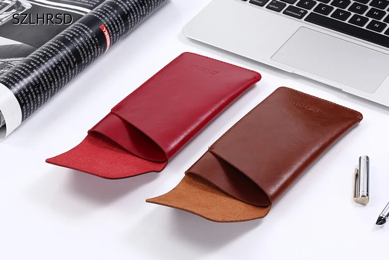 Ультратонкий Сумка Super Slim Винтаж микрофибры кожаный чехол стежка рукавом Чехол
