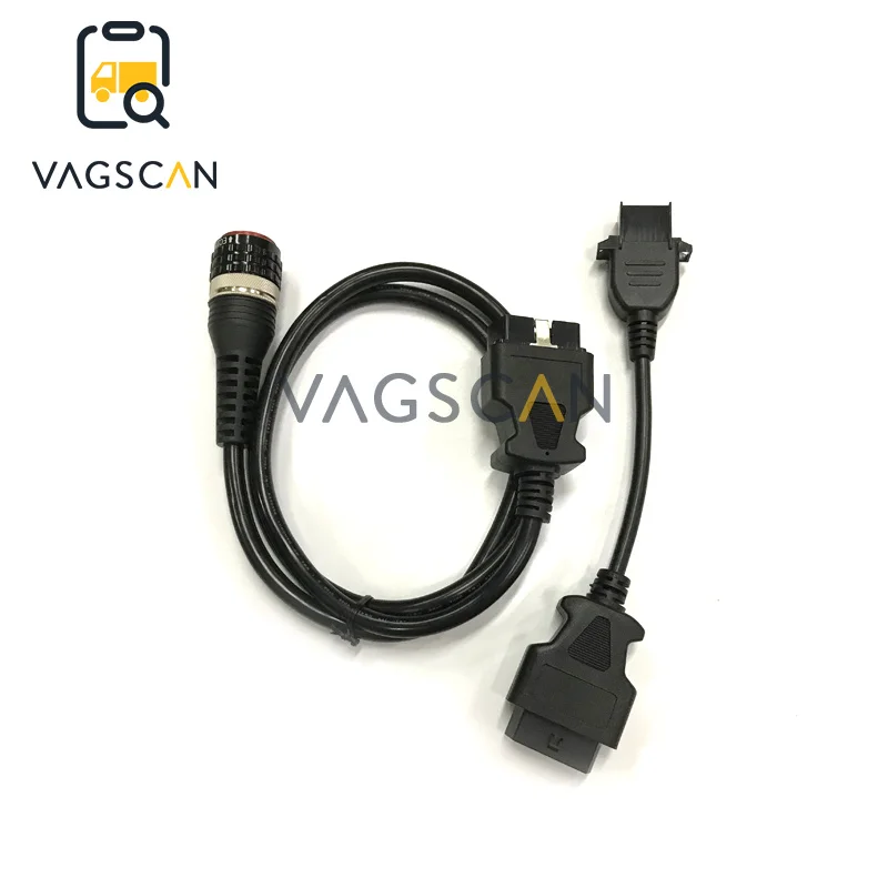 OBD2 OBDII 88890304 + 8 pin 88890306 FCI Диагностический кабель для грузовика Vocom II 88890030 |