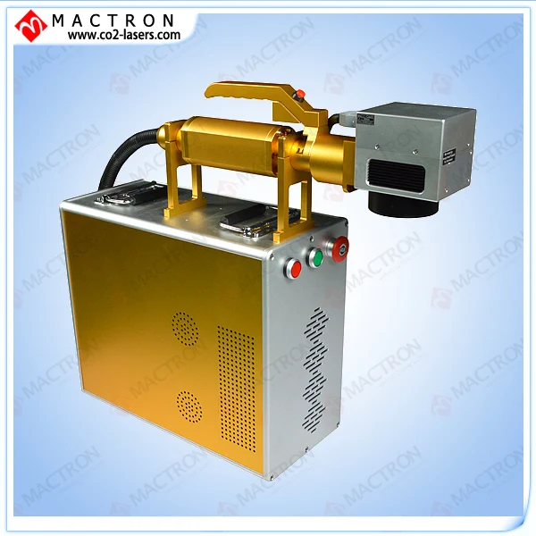 Новая портативная мини волоконная лазерная маркировочная машина 10 Вт цена для