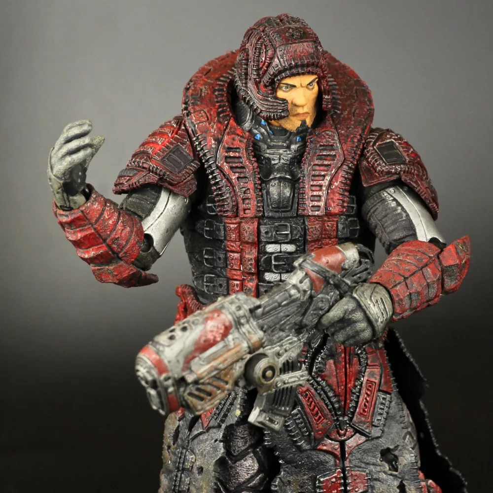NECA gears of war модифицированная версия стелс 7 дюймов DominicSantiago действие график