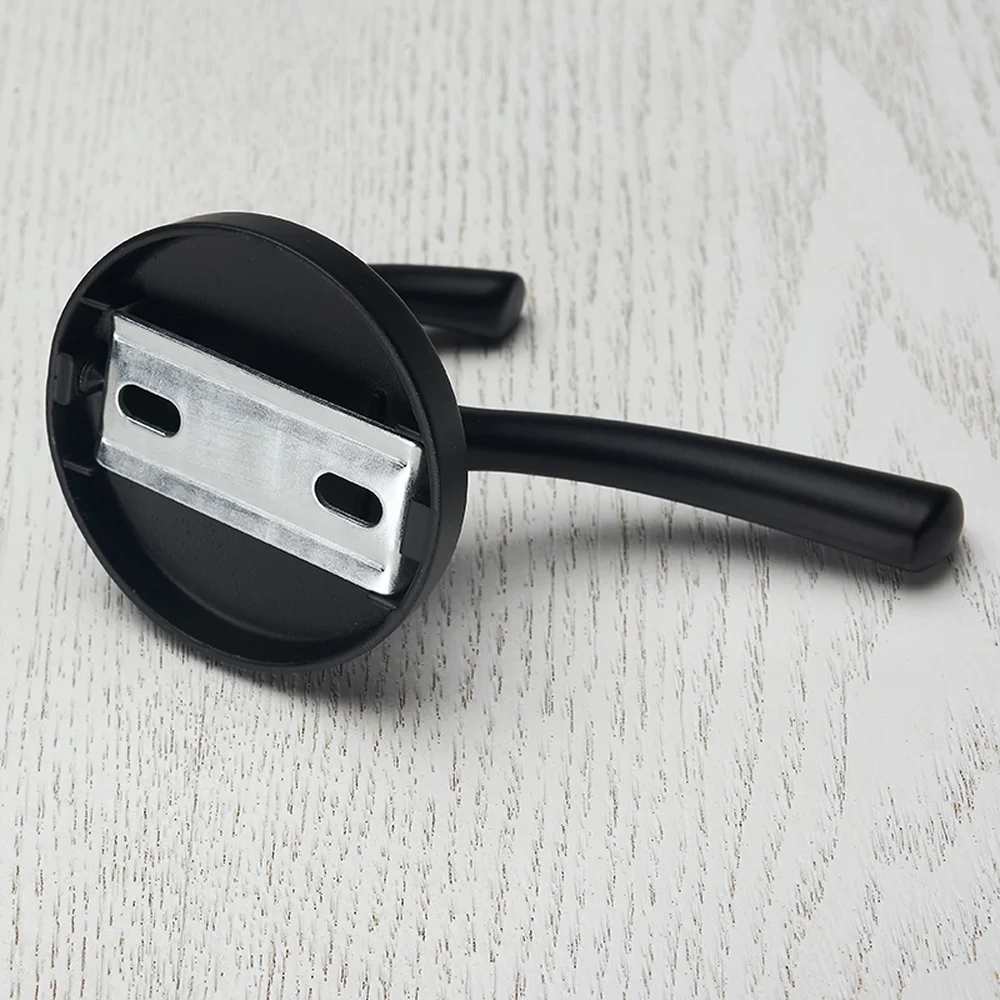 European zinc alloy coat hook solid black single wall hanging retro door wx8251636 | Обустройство дома