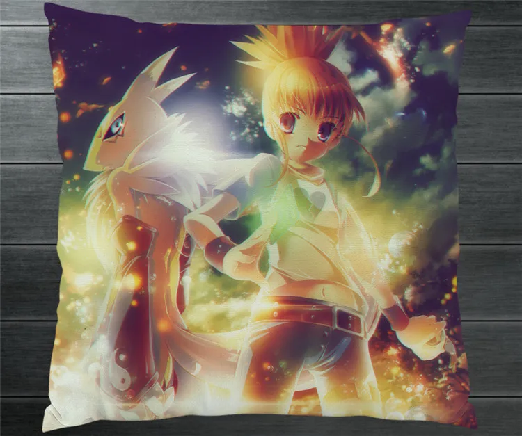 Digimon Приключения королева Макино Юки ренамон две стороны 40x40 см искусственная