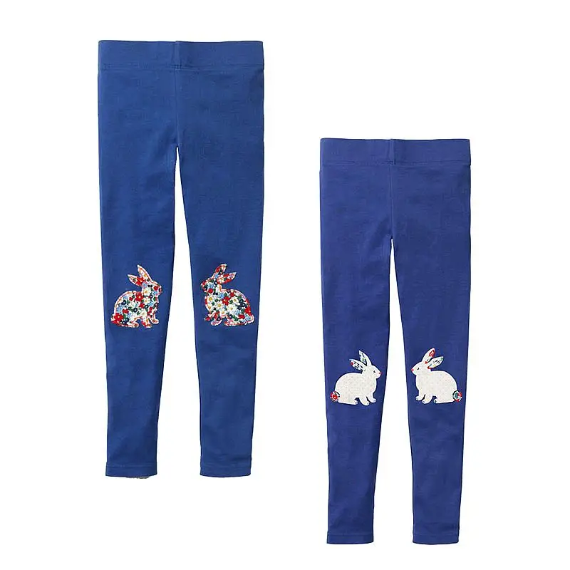 Леггинсы для девочек 2 шт./лот из 100% хлопка с принтом|girls trousers|children pantskids leggings |
