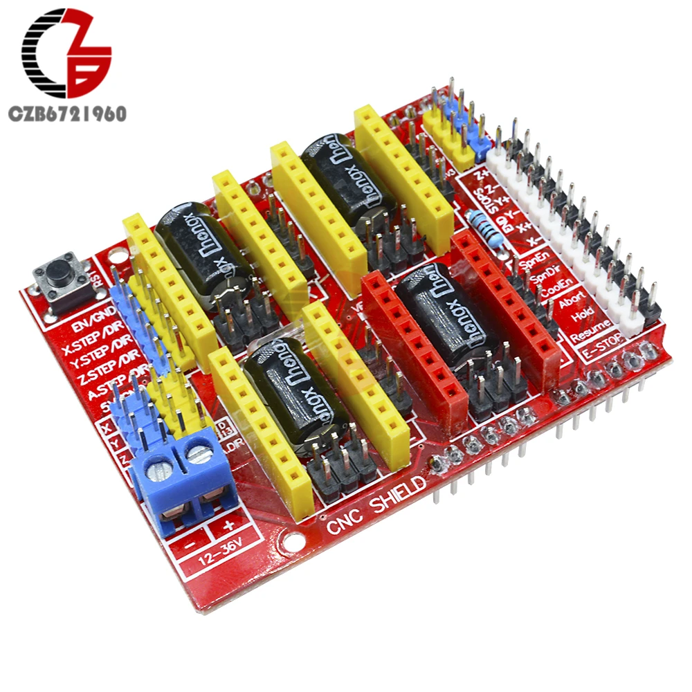 V3.0 гравер 3D принтер новый ЧПУ щит расширения плата A4988 Драйвер для Arduino|Драйвер