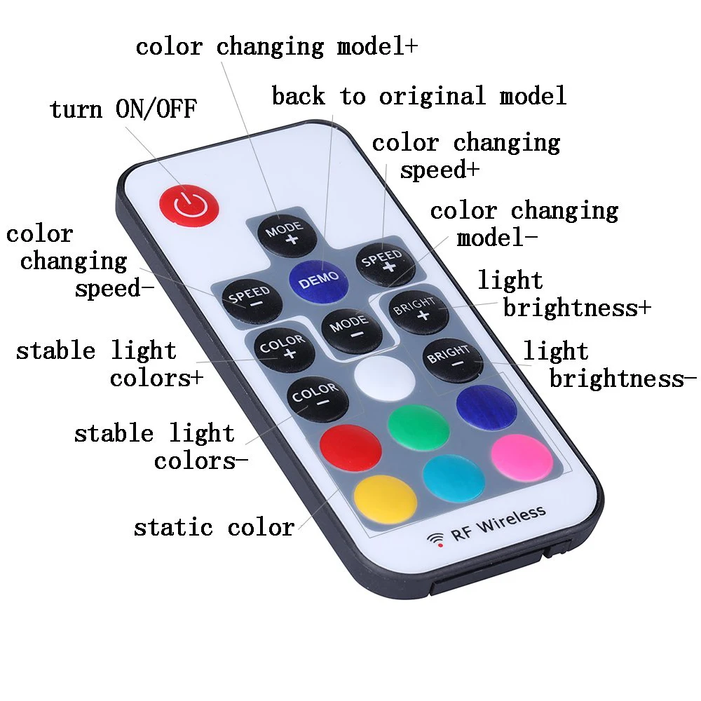 Компьютер SATA адаптер цветных (RGB) светодиодных лент светильник комплект