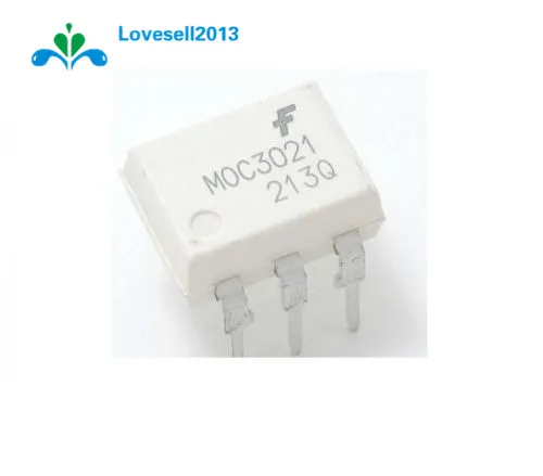 10 шт. Оптоизоляторы MOC3021 произвольной фазы выходной драйвер Triac DIP 6|output| |