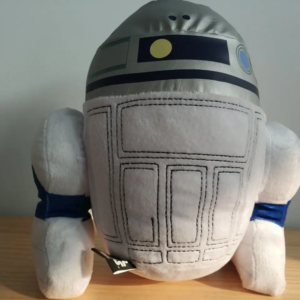 1 шт. 25 см Звездные войны йода BB8 Темный воин робот R2 D2 плюшевая игрушка нано кукла мягкие животные игрушки подарок на год детские игрушки - Цвет: r2d2