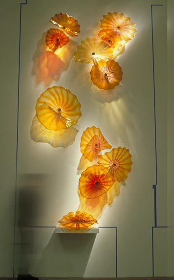 

Free Air Shipping Porch Light Creative Hallway Murano Glass Wall Plates