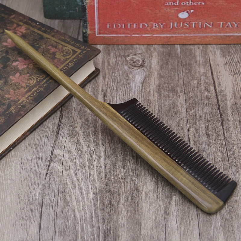 1P натуральная древесина расческа хвост сандаловое дерево Макияж Салон