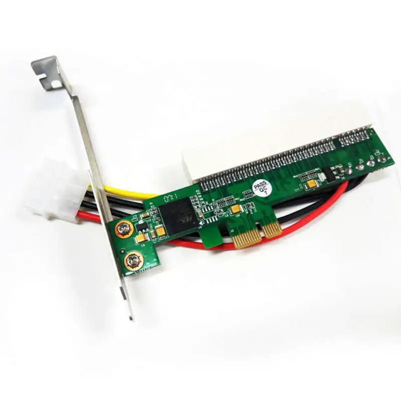 PCI-Express To PCI Adapter Card PCI-E X1/X4/X8/X16 Slot With 4 Pin Power Cable | Компьютеры и офис
